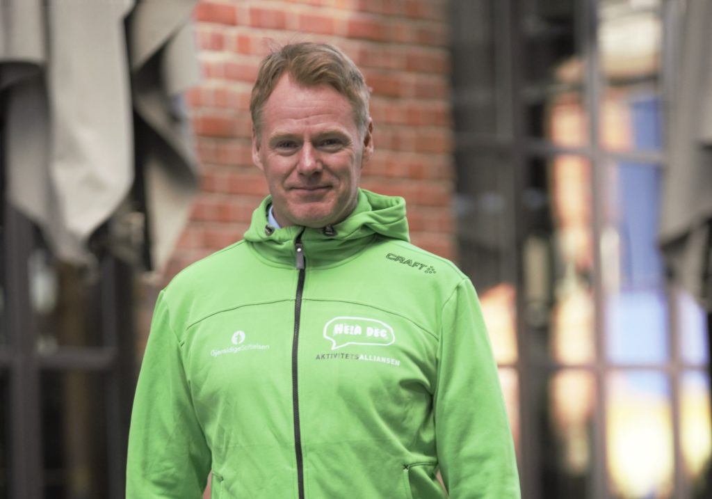 Bilde av Lars Erik Mørk. talsperson for Aktivitetsalliansen.