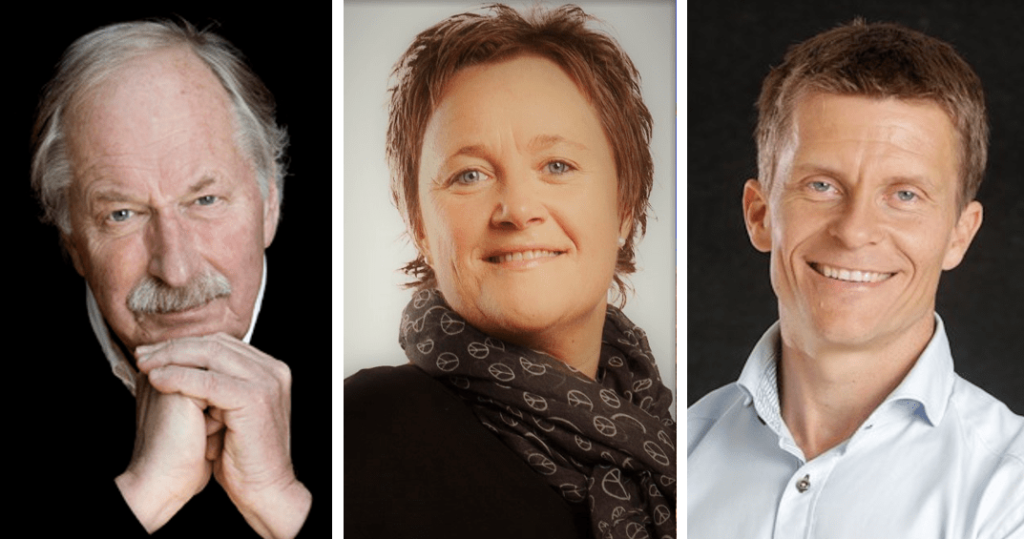 Johan Kaggestad, Linda Ernstsen og Ole Petter Hjelle holdt foredrag i Trondheim